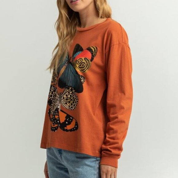 OBEY Butterfly Flee Womens Tee size S - Picture 11 of 11